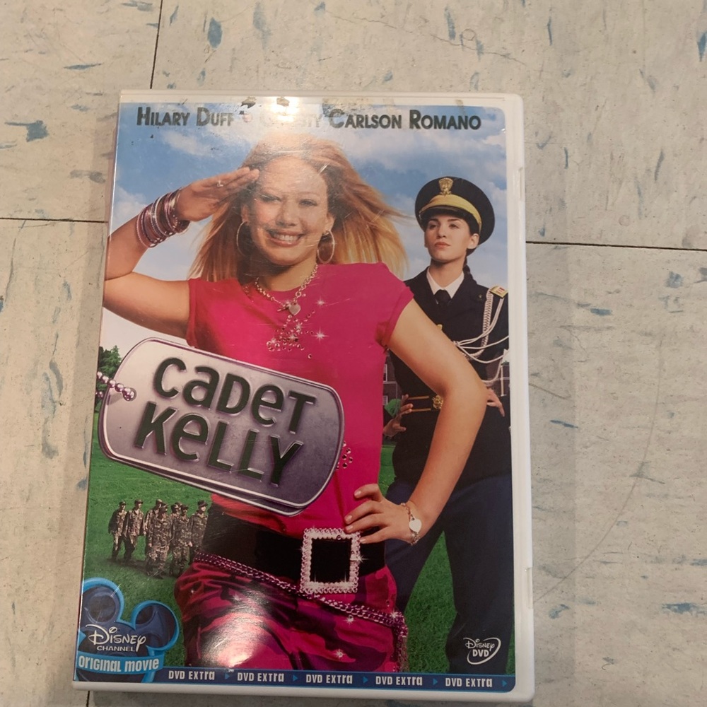 Disney Cadet Kelly DVD with Pink and Blue Cover